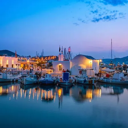 Brand New Deluxe With Balcony Center * Naousa (Paros)